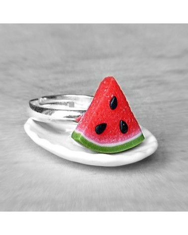 Prsten fimo - meloun