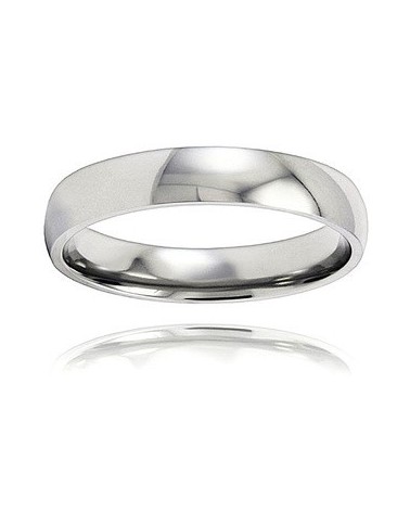 Prsten ocelový stříbrný hladký