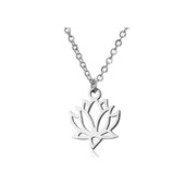 Šperkem dnešního dne je řetízek s květem lotosu. Je vyroben z chirurgické oceli. Jemný decentní šperk vhodný pro každodenní nošení:)